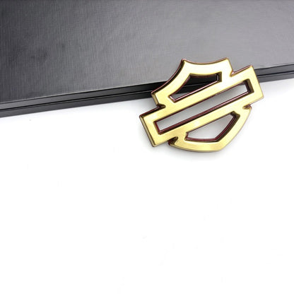 Adesivos Metálicos 3D Acessórios Para Motocicletas Emblema Logo Decalques Adesivo De Decoração De Crachá De Corpo Lateral Para Tanque De Combustível Para Harley Davidson