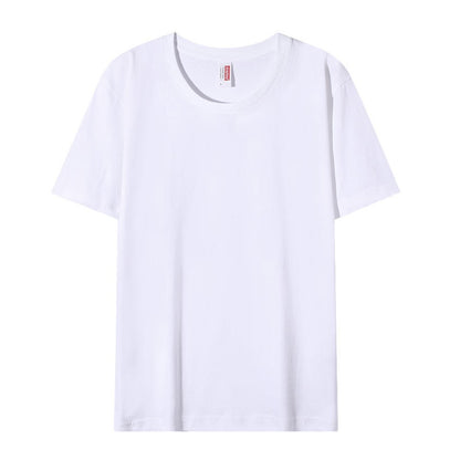 Plain Cotton T Shirts Wholesale High Quality Crew Neck Tshirt Unisex Tee Shirt Blanc White Tshirt For Men Camisetas Masculinas