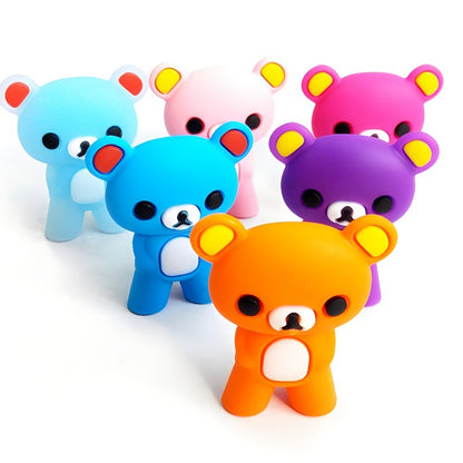1 unidade de hashis de urso fofos para crianças, hashis de treinamento para crianças, hashis de sushi, ajudante de aprendizagem, lembrancinhas para crianças