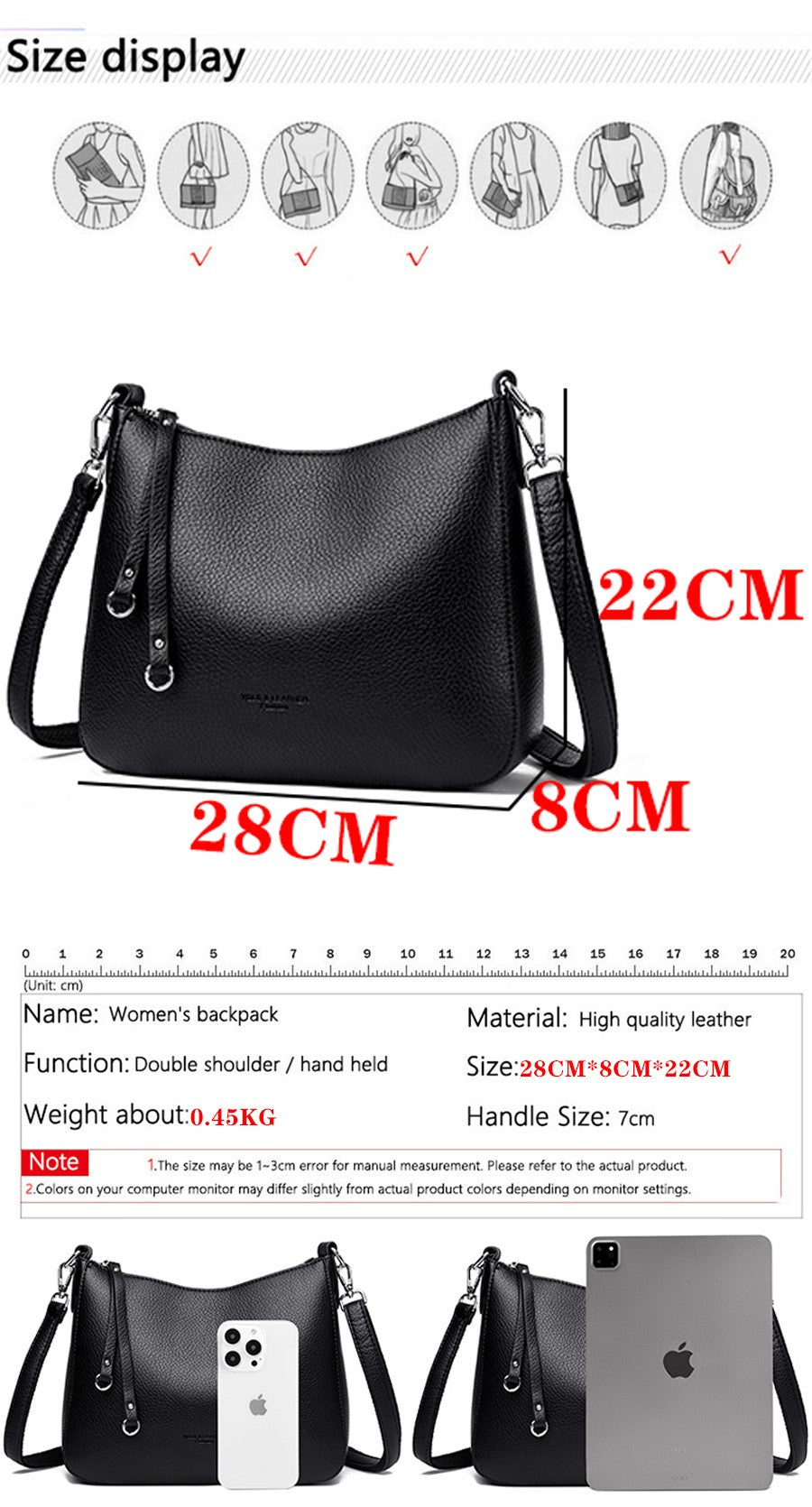 Fashion And Trendy Luxury Casual Shoulder Crossbody Bag For Women High Quality Leather Handbag For Women 2025 Womens Shoubag Sac