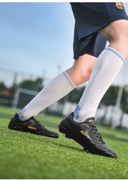 New Men Football Boots Men Soccer Shoes Adults Society Football Cleats Ultralight Training Soccer Sneakers Outdoor Lagre Size 47