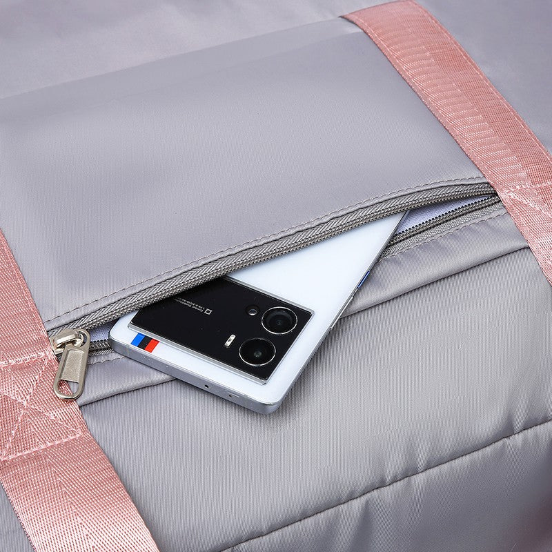 Large Capacity Travel Duffel Bag Oxford Gym Fitness Bag with Wet/Dry Zones & Shoes Compartment for Outdoor Trips Sport Bag