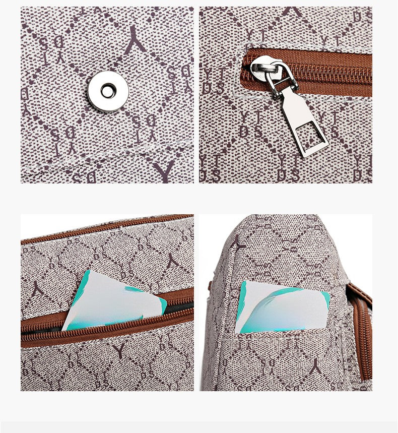 Old Style One Shoulder Wallet, Handbag, Crossbody Bag, High-quality Women's Bag Design, Multi Bag, Women's Cross Shoulder Bag