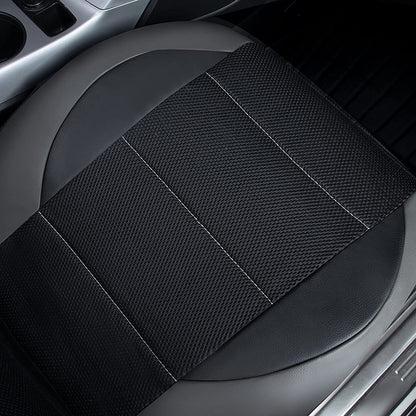 9 Pieces/set Car Seat Cover Car Leather Breathable Fabric Universal Pu Leather Car Seat Cushion Front And Rear Seat Full Protect