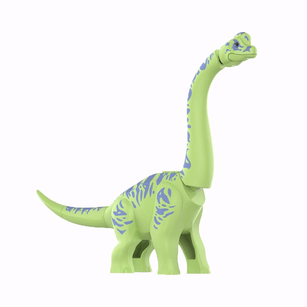 MOC Zoo Animal Building Block Accessories Set  Elephants Camel Deer Medieval Wolves Dinosaur Bricks Tyrannosaurus Model Toy