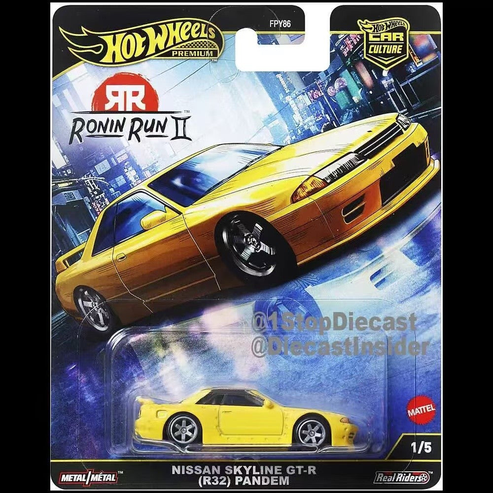 2026 Novo Mattel Hot Wheels Car Culture Fpy86 Timeless Classic Ferrari F50 Porsche Carrera Gt Nissan R34 Lfa Carrinho de Brinquedo Die-Cast Presente de Fim de Ano Modelo de Carro Colecionável Autêntico