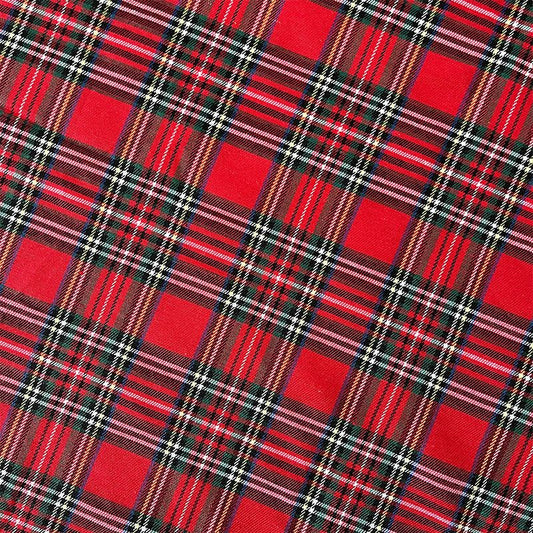 1pc Christmas Checkered Tablecloth Rectangle - Red Buffalo Plaid Cotton Gingham Xmas Table Cloths, Winter Farmhouse Table