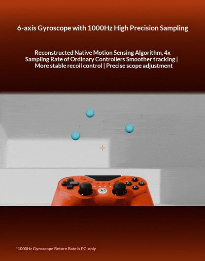 GameSir T3 Pro 8k Nine-Tailed Fox Wired Esports Controller for PC/Switch – JS13Pro TMR Joystick Hall Effect Triggers