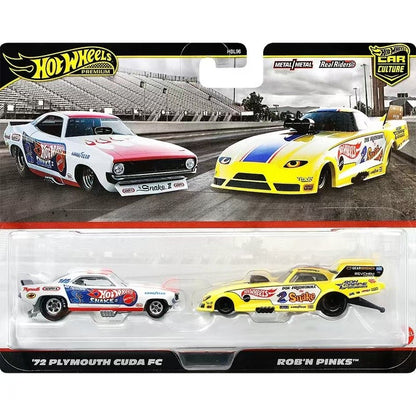 2026 Novas Rodas Quentes Originais Mattel Cultura Carros Brinquedos Infantis 1:64 Fundido Sob Pressão Acelerando Subaru Toyota Nissan Gtr Aston Martin Alfa Romeo Modelo de Veículo Presente Conjunto de Carros Duplo
