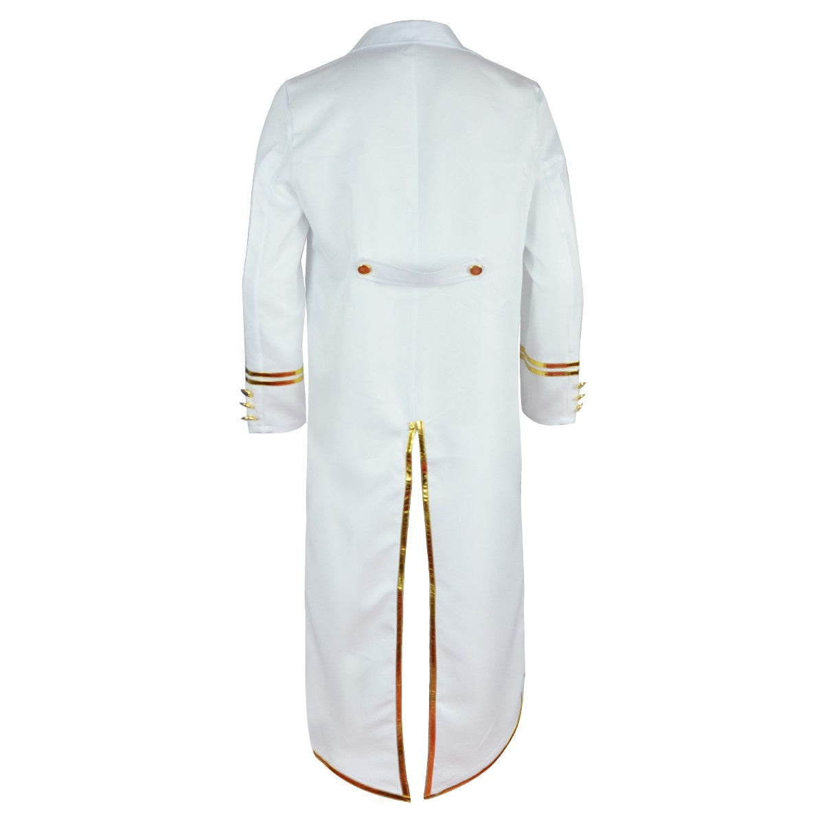 Halloween Costume Men Tuxedo Medieval Vintage Costume Male Mid-Length Punk Vintage Gilt Tuxedo Stage Performance Clothing
