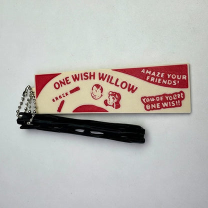 3D Printed One Wish Willow Keychain Breakable Lucky Token 13cm Retro Box for Wedding/Birthday  ?