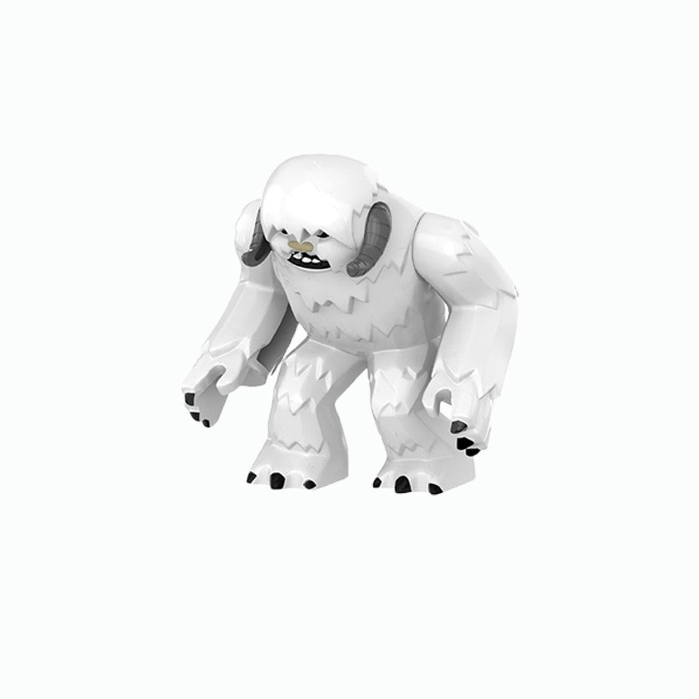 MOC Zoo Animal Building Block Accessories Set  Elephants Camel Deer Medieval Wolves Dinosaur Bricks Tyrannosaurus Model Toy
