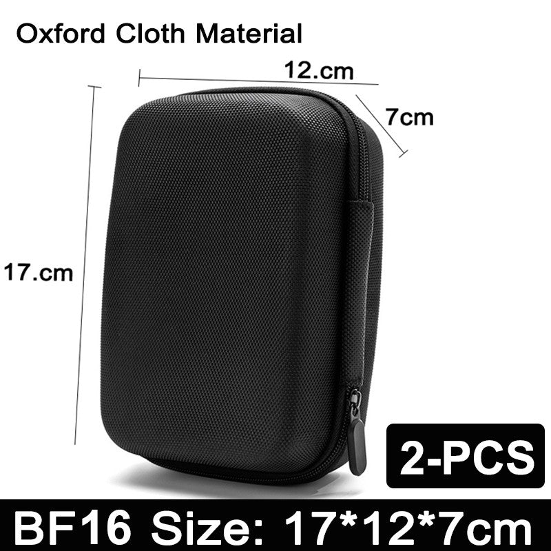 Earphone Data Storage Bag Oval Square Rectangle Cable Organizer Bags Mini Zipper Pouch Tech Gadgets Portable Charger U Disk Case