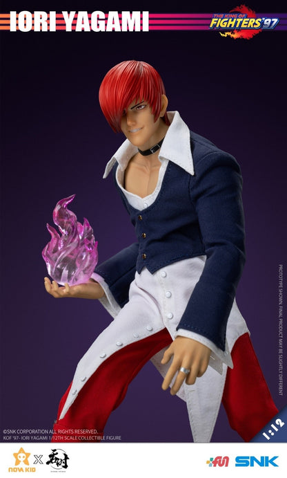 Em EstoqueEstúdio Tunshi Original 1/12 SNK Licenciado King of Fighters KOF 97 Iori Yagami TS XXZ 008 Figuras de Ação Colecionáveis de Anime