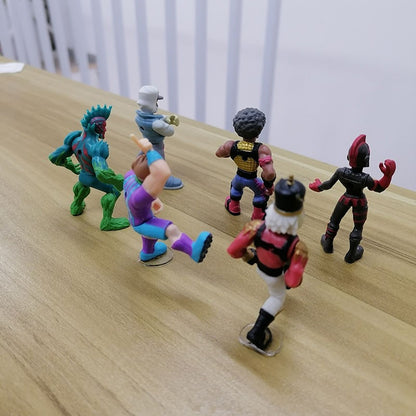 Fortnite Soldado Boneco de Ação EPICGames Brinquedos Fortnite Ferramentas de Coleta em Miniatura Peely Skull Trooper Fishstick Blackheart