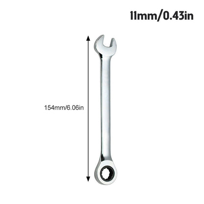 Chave Combinada Catraca Chaves de Boca Ferramenta de Anel de Engrenagem 6-7-8-9-10-11-12-13-14-15-16-17mm Chave Torx Universal Ferramentas de Reparo
