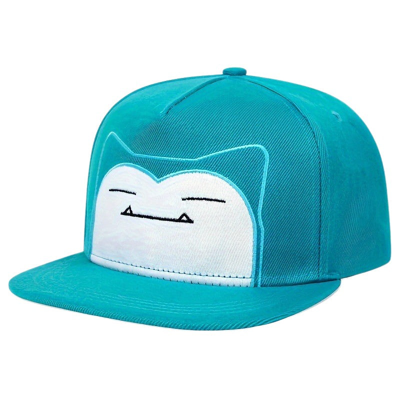 Pokemon Kawaii Anime Figures Pikachu Squirtle Bulbasaur Snorlax Mew Snorlax Adjustable Cosplay Hip Hop Baseball Cap Cartoon Hats