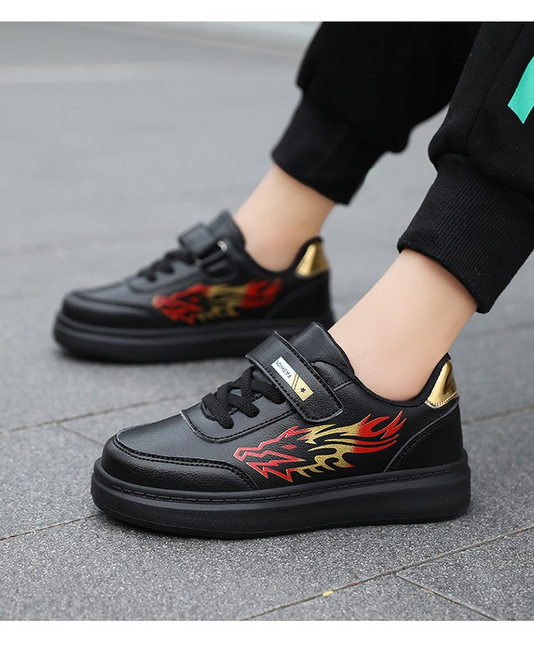 Children's Sports Shoes Boys Casual Running Sneakers Breathable Non-Slip Flat Walking Shoes Fashion Kids Athletic Footwear