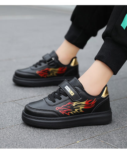 Children's Sports Shoes Boys Casual Running Sneakers Breathable Non-Slip Flat Walking Shoes Fashion Kids Athletic Footwear