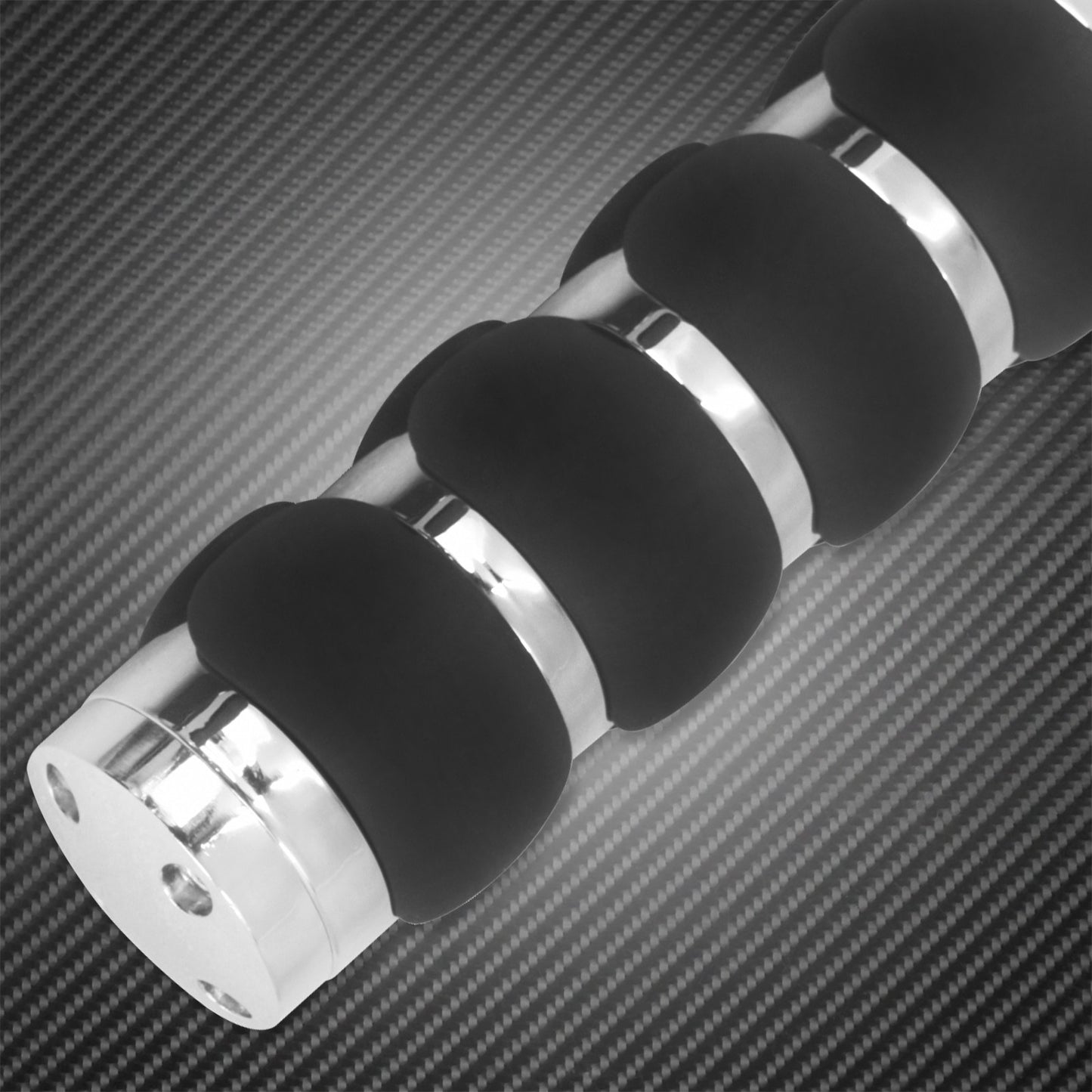 Manoplas de Guidão de Moto 1" 25mm Universal Para Harley Sportster XL1200 Touring Street Glide FLHR Dyna FXDL FLS