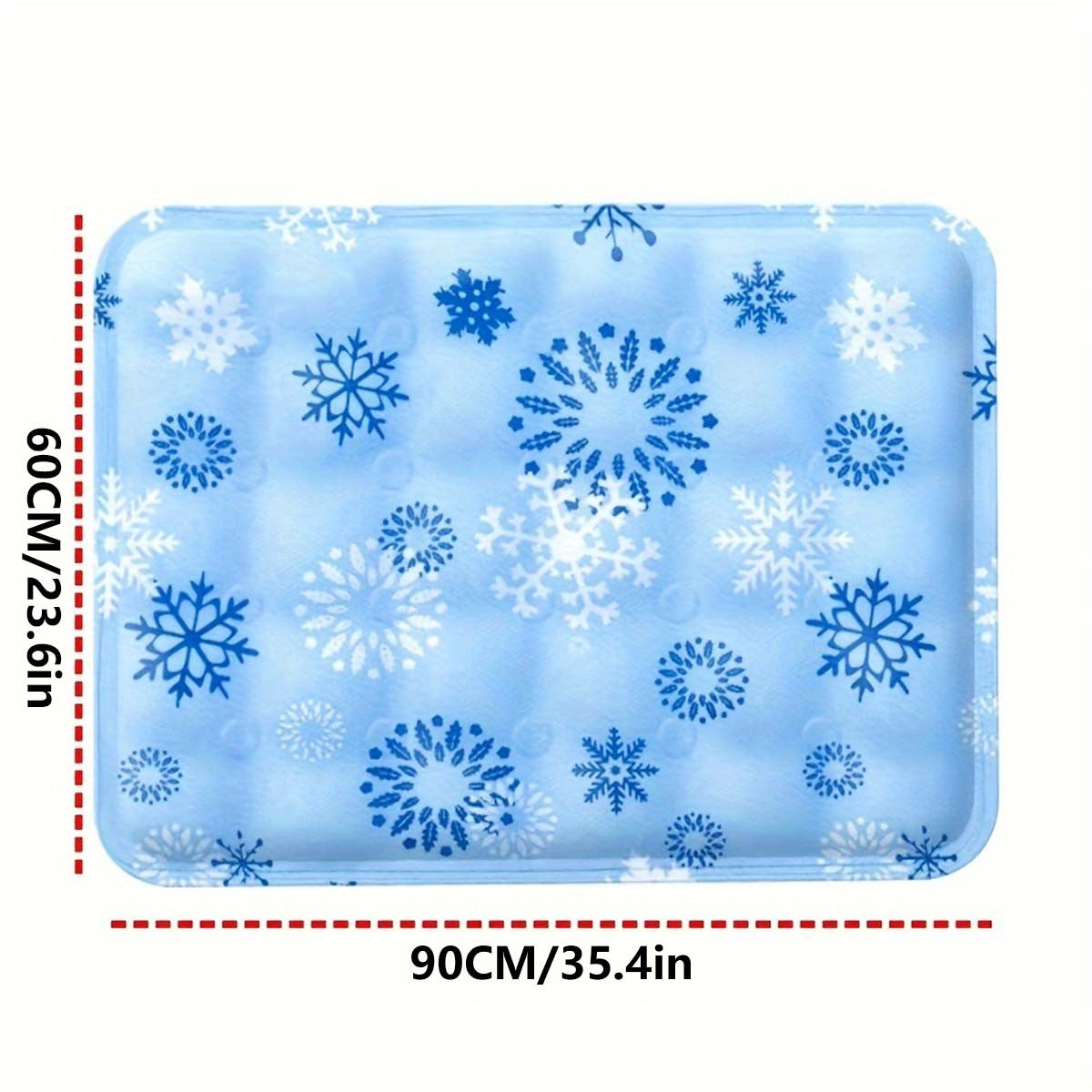 Tapete Gelado Para Pets Gelo Seco Almofada Gelada Para Pets Injeção De Água Caminhas Geladas Para Cães Mantenha Seu Pet Fresco Impermeável Resistente Ao Desgaste Para Cães E Gatos