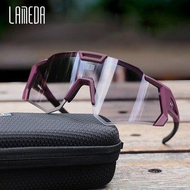 Photochromic Cycling Sunglasses Men Professional Bicycle Glasses Goggles Windproof MTB Road Bike Glasses Mountain Eyewear