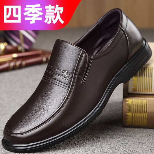 Sapatos Sociais Masculinos de Couro Marca de Luxo 2025 Mocassins Masculinos Sapatos de Vestir Respiráveis Slip-on Sapatos de Condução Pretos Tamanhos Grandes 38-46