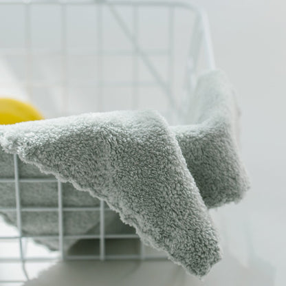 Small Hand Towel Square 25*25cm Child Kids Face Washcloth 25*50cm Coral Velvet soft Microfiber High density