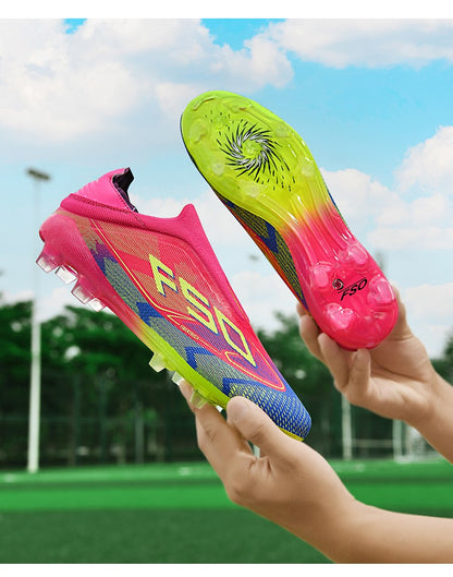 Men Football Boots Professional Society Cleats Original TF/FG Top Quality Indoor Soccer Shoes Booties Comfortable Sneaker Tenis