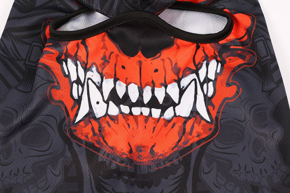 Quick-Dry Skull Face Mask - Breathable Sun Protection for Cycling & Outdoor Sports