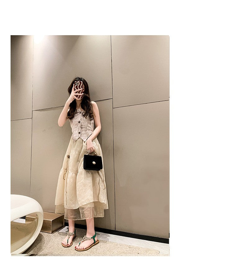 Summer New Flat Transparent Rhinestones Pintoe Women's Sandals, Fashion Casual Light Beach Cool, Shoes Women