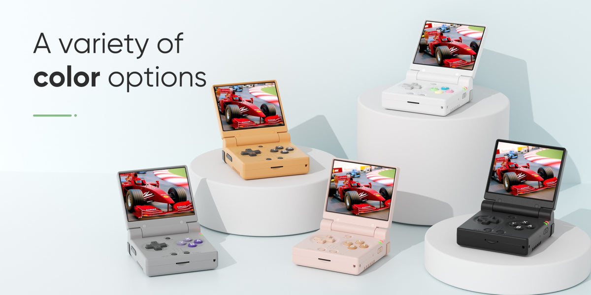 MIYOO Mini Flip Retro Handheld Game Console With New Hinge 2.8''IPS Screen Portable Video Game Consoles Classic Gaming Emulator