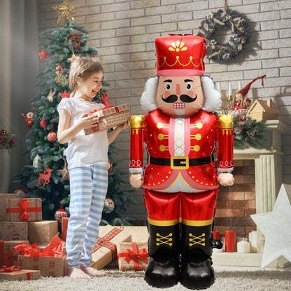 1pc Large Christmas Standing Foil Balloons Christmas Tree Santa Claus Snowman Nutcracker Christmas Foil Balloon New Year Balloon