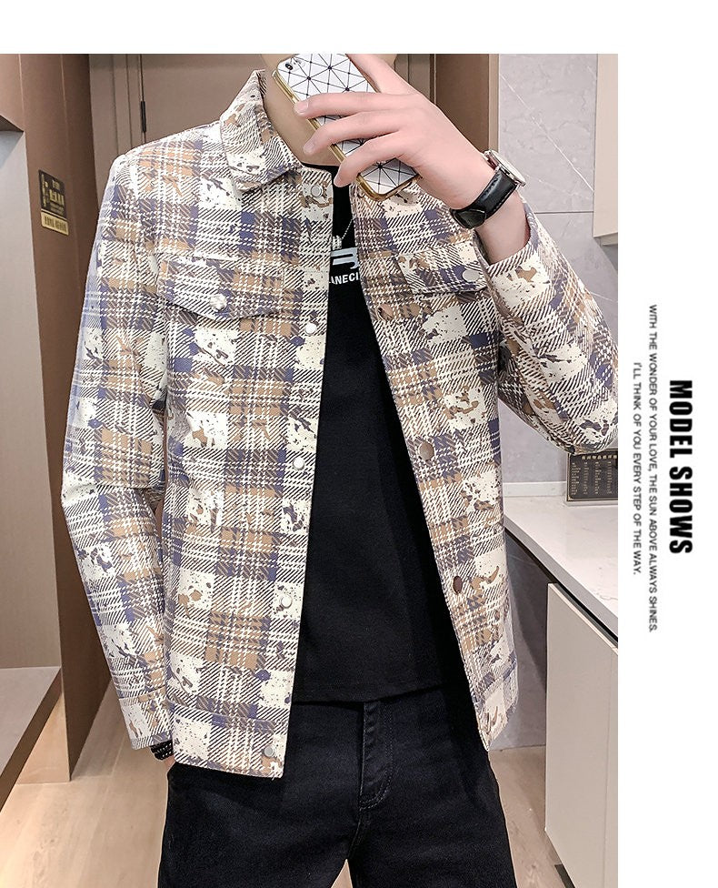 Winter Short Wool Blends Jackets Men's Brand Casual Business Trench Coat Thickened Warm Social Streetwear Overcoat