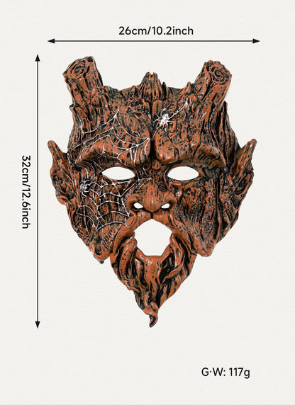 Tree Spirit Mask Scary Forest Spirit Mask Tree Ghost Halloween Cosplay Masquerade Carnival Costume Prop Bosgeest Masker