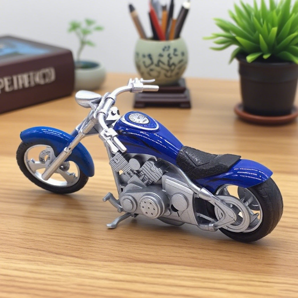 1:18 Harley Rider Moto de Corrida Modelo Fundido em Metal Modelo de Moto de Rua Brinquedo Infantil Presente