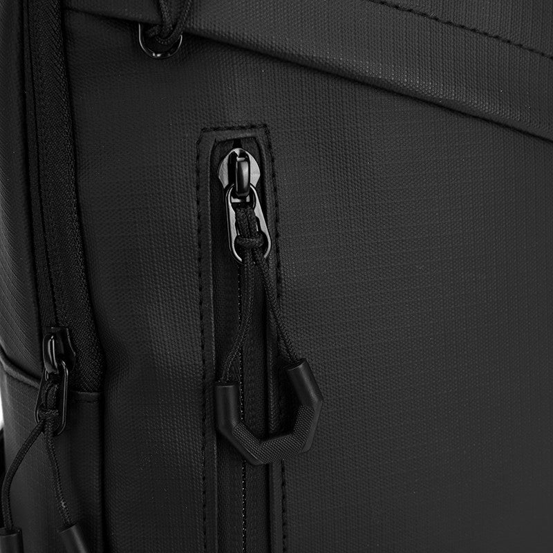 Men's Stylish Shoulder Sling Bag - Compact Waist Pouch with Multiple Compartments (Fits Phone, Wallet & Keys) Chest Pack