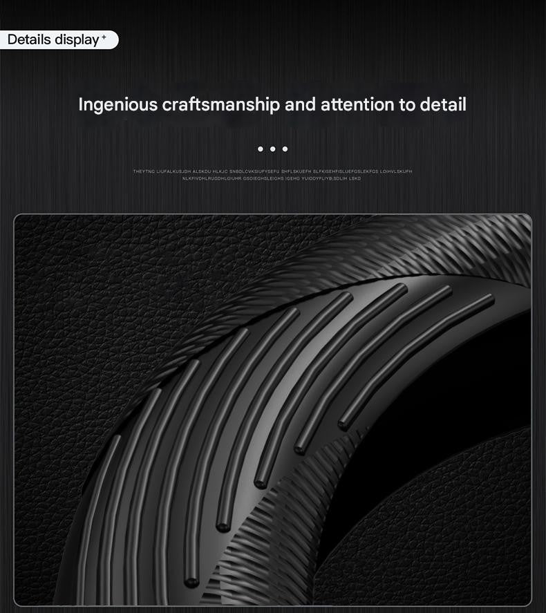 Capa de volante de silicone universal para carro redondo quatro estações