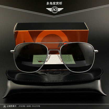 Aviation Sunglasses Men Women Outdoor driving glasses pilot American Army Military Optical AO  SunGlasses glasses Oculos de sol