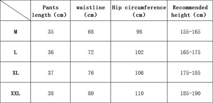 Men's sweatpants hole dry breathable sexy beach outdoor casual three-quarter pants?MNDK-05)