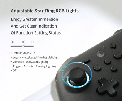 GuliKit KingKong 3 Pro Game Controller?KK33 NS38 Gamepad with Hall Effect Joysticks for PC Windows Nintendo Switch Android iOS