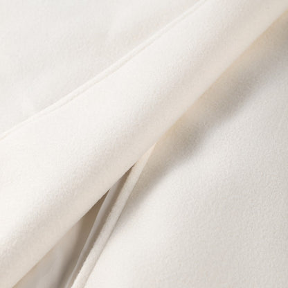 Elegant Women's Overcoat Stand Collar Single Breasted Full Sleeve Solid Female Long Coats 2025 Autumn Fashion Chic Lady Outwear