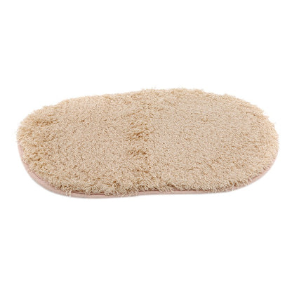 1Pc Microfiber Bathroom Comfortable Bath Pad Anti Slip Mat Bathtub Room Living Room Door Stairs Bathroom Foot Floor Mats 50*30cm