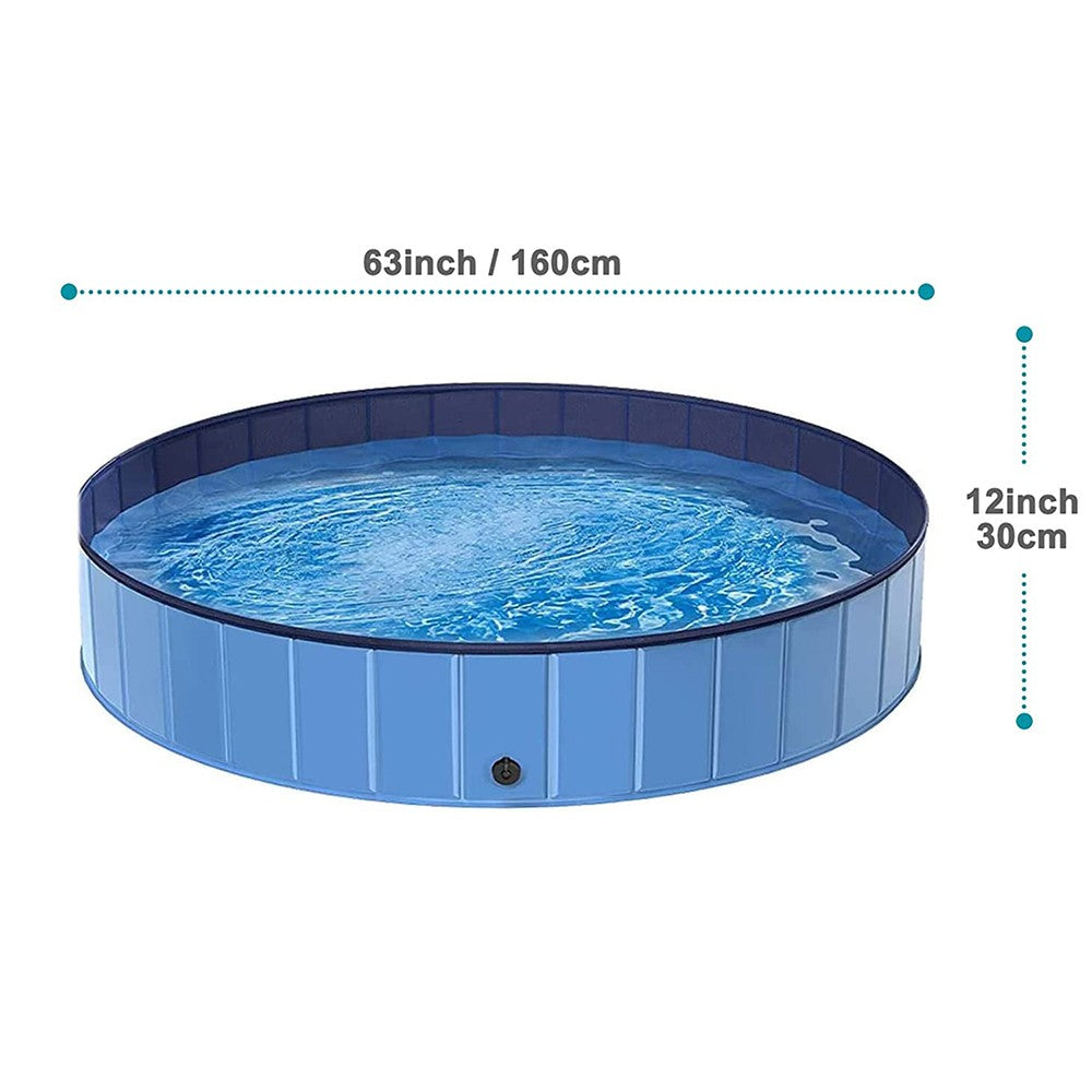 Piscina para Cães ou Cobertura de Piscina, Piscina Portátil de Plástico, Banheira de Higiene, Resistente a Arranhões, Piscinas para Animais de Estimação, Banheira para Cães Grandes