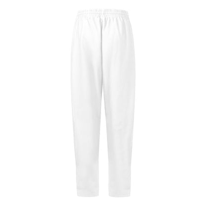 Women’s Fleece Lined Sweatpants Wide Straight Leg Pants Bottom Winter Warm Pants Daily Casual Jogger Sweatpants Sports Trousers