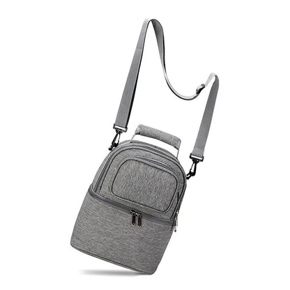 Mommy Bag Milk Storage Breast Pump Maternity Cooler Double Layer Insulation  Fresh Keeping Baby Food Backpack Feeding Bottle