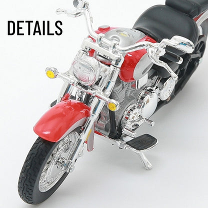 Maisto 1:18 Yamaha Road Star Liga Motocicleta Modelo Diecasts Metal Brinquedo Moto de Corrida de Rua Simulação Presentes Infantis