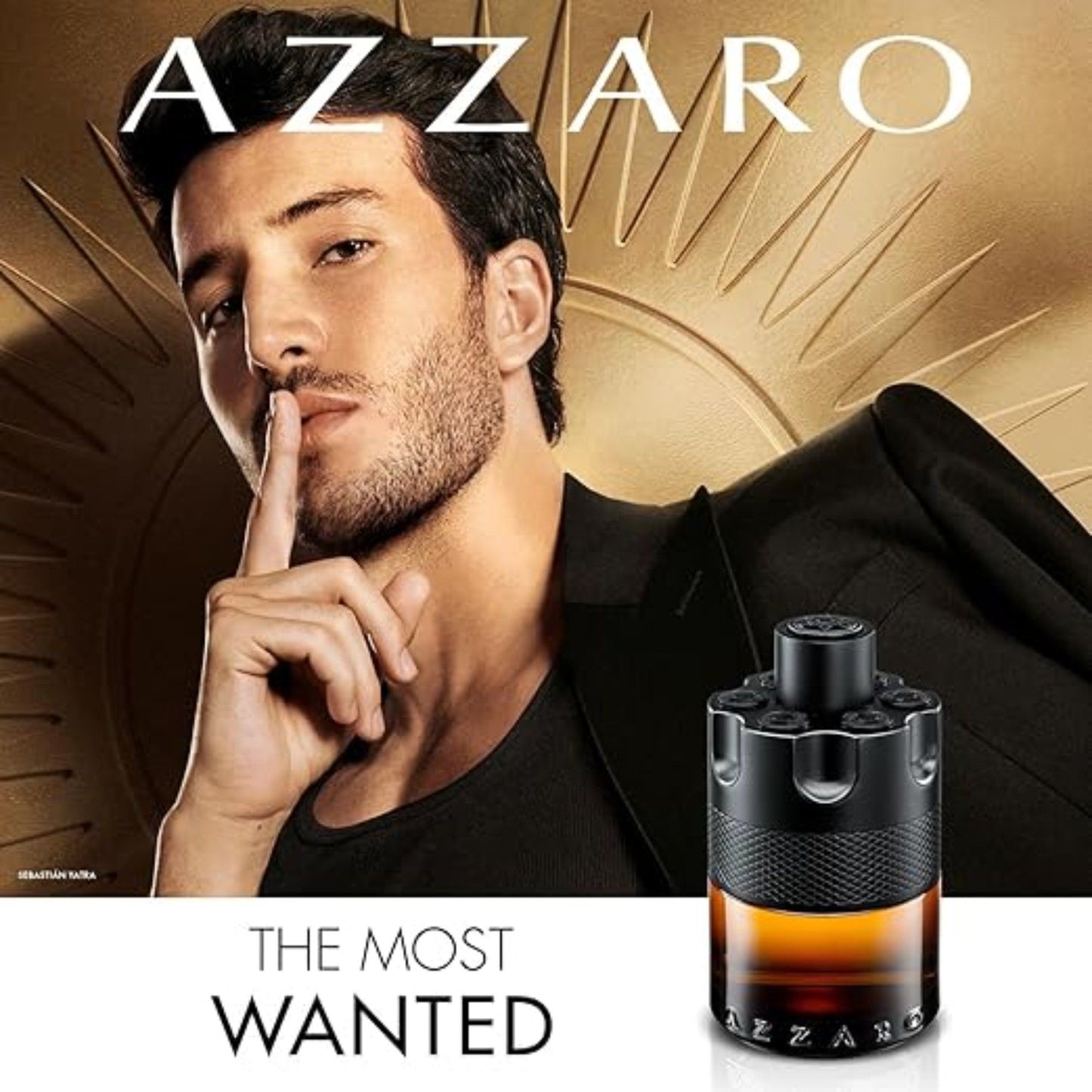 AZZARO The Most Wanted Eau de Parfum Intense – Woody & Spicy Cologne for Men with Fougère and Ambery Notes Amber Wood, Cardamom