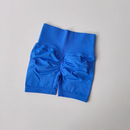 Peach Hip Lifting Sports Shorts Women High Waist and Waist Tightening Slimming Running Hip Speed Drying Three Point Tight Pants