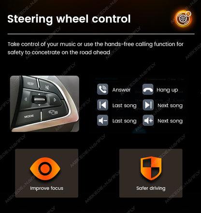 MEKEDE US Stock 2 Din Universal 7Inch Car Radio CarPlay Android Auto MP5 Multimedia Player Touch Screen Head Unit USB BT TF Card